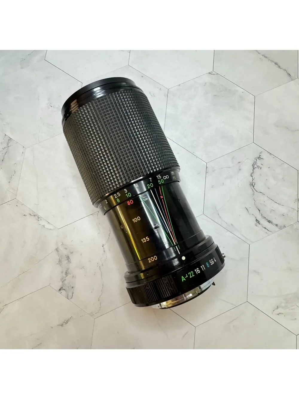 Vivitar Zoom Lens 80-200mm 1:4 55 mm JAPAN No. 84016451 in Sigma Hard Case EUC